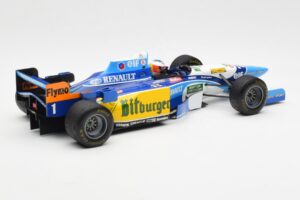 Benetton B195 Renault #1 M. Schumacher Canadian GP 1995 Minichamps 1:18 510950601 Metalli — kuva 2 / 6