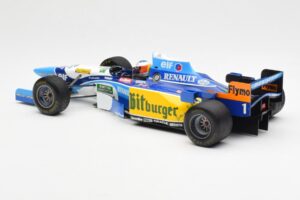 Benetton B195 Renault #1 M. Schumacher Canadian GP 1995 Minichamps 1:18 510950601 Metalli — kuva 5 / 6