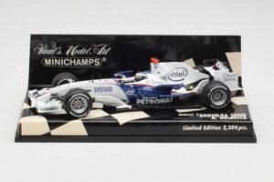 BMW Sauber F1.08 #5 N. Heidfeld Showcar 2008 Minichamps 1:43 400080083 Metalli
