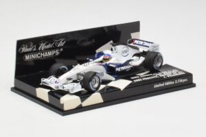 BMW Sauber F1.06 J. Villeneuve Wedding Edition F1 2006 Minichamps 1:43 400060117 Metalli — kuva 3 / 5