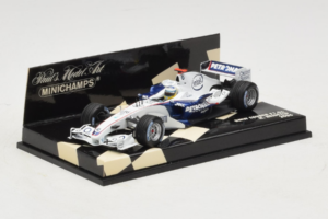 BMW Sauber F1.06 #16 N. Heidfeld BMW Sauber F1 Team 2006 Minichamps 1:43 400060016 Metalli — kuva 2 / 5