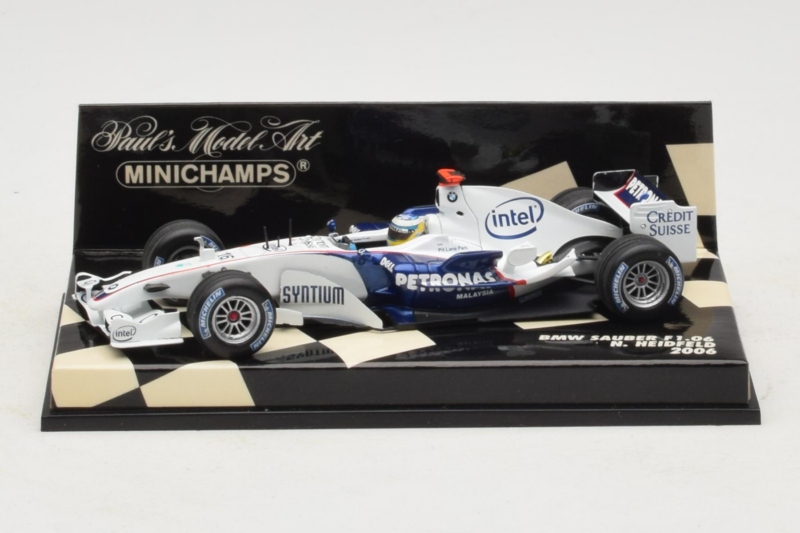 BMW Sauber F1.06 #16 N. Heidfeld BMW Sauber F1 Team 2006 Minichamps 1:43 400060016 Metalli
