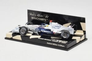 BMW Sauber F1.06 #16 N. Heidfeld Brazilian GP 2006 Minichamps 1:43 400060316 Metalli — kuva 3 / 5
