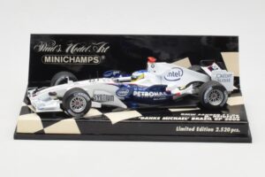 BMW Sauber F1.06 #16 N. Heidfeld Brazilian GP 2006 Minichamps 1:43 400060316 Metalli