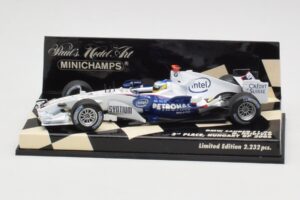 BMW Sauber F1.06 #10 N. Heidfeld Hungarian GP 3rd Place 2006 Minichamps 1:43 400060116 Metalli
