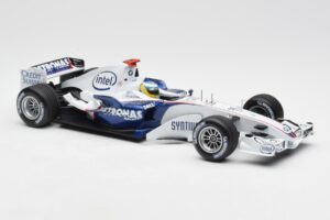 BMW Sauber F1.06 #16 N. Heidfeld F1 2006 Minichamps 1:18 100060016 Metalli — kuva 4 / 6