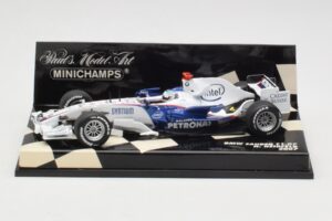 BMW Sauber F1.07 #3 N. Heidfeld Race Car 2007 Minichamps 1:43 400070009 Metalli