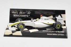 Brawn GP Mercedes BGP001 #22 J. Button Showcar 2009 Minichamps 1:43 400090092 Metalli
