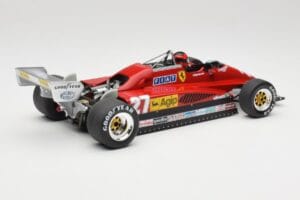 Ferrari 126C2 #27 G. Villeneuve GP Belgium 1982 MCG 1:18 MCG18629F Metalli — kuva 2 / 6