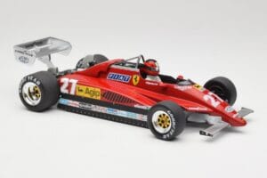 Ferrari 126C2 #27 G. Villeneuve GP Belgium 1982 MCG 1:18 MCG18629F Metalli — kuva 4 / 6