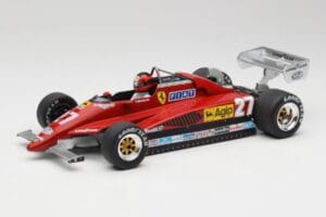 Ferrari 126C2 #27 G. Villeneuve GP Belgium 1982 MCG 1:18 MCG18629F Metalli