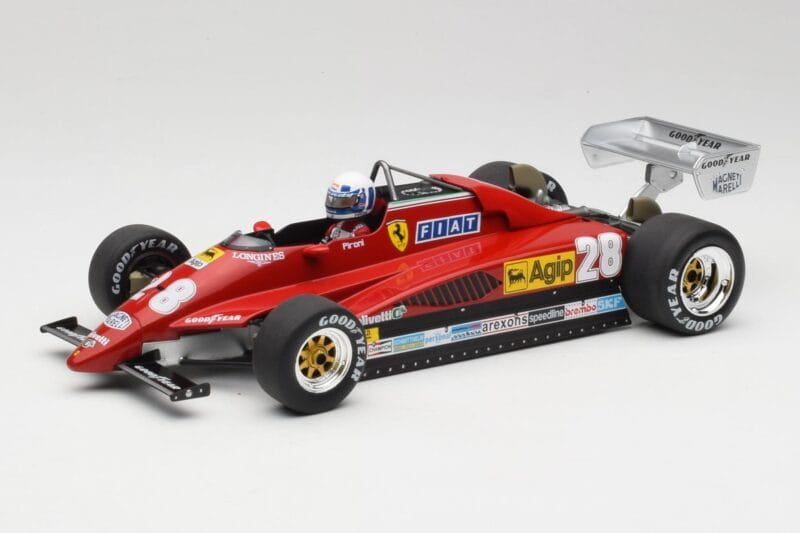 Ferrari 126C2 #28 D. Pironi GP Monaco 1982 MCG 1:18 MCG18628F Metalli