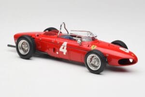 Ferrari 156 Sharknose P. Hill / W. von Trips Belgian GP 1961 CMC 1:18 M-070 Metalli — kuva 4 / 6