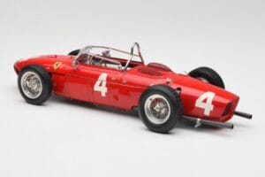 Ferrari 156 Sharknose P. Hill / W. von Trips Belgian GP 1961 CMC 1:18 M-070 Metalli — kuva 5 / 6