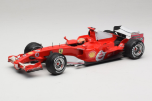 Ferrari 248 F1 #5 M. Schumacher German GP Hockenheimring 2006 Hot Wheels 1:18 J2887 Metalli