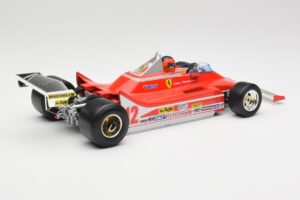 Ferrari 312T4 #12 G. Villeneuve South African Grand Prix 1979 Bburago 1:18 18-16814 Metalli — kuva 2 / 6