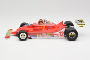 Ferrari 312T4 #12 G. Villeneuve South African Grand Prix 1979 Bburago 1:18 18-16814 Metalli — kuva 3 / 6