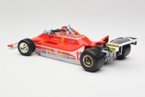 Ferrari 312T4 #12 G. Villeneuve South African Grand Prix 1979 Bburago 1:18 18-16814 Metalli — kuva 5 / 6