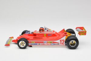 Ferrari 312T4 #12 G. Villeneuve United States Grand Prix East Winner 1979 Bburago 1:18 18-16814-18-01546 Metalli — kuva 3 / 6