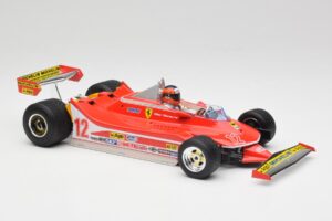 Ferrari 312T4 #12 G. Villeneuve United States Grand Prix East Winner 1979 Bburago 1:18 18-16814-18-01546 Metalli — kuva 4 / 6