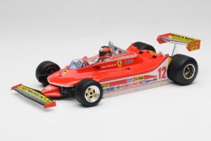 Ferrari 312T4 #12 G. Villeneuve United States Grand Prix East Winner 1979 Bburago 1:18 18-16814-18-01546 Metalli