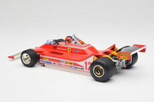 Ferrari 312T4 #12 G. Villeneuve United States Grand Prix East Winner 1979 Bburago 1:18 18-16814-18-01546 Metalli — kuva 5 / 6