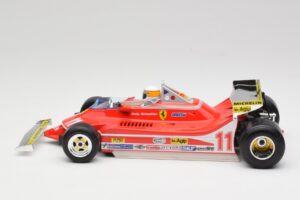 Ferrari 312T4 Short Tail #11 J. Scheckter Monaco Grand Prix 1979 Bburago 1:18 18-16814-18-01545 Metalli — kuva 3 / 6