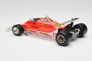 Ferrari 312T4 Short Tail #11 J. Scheckter Monaco Grand Prix 1979 Bburago 1:18 18-16814-18-01545 Metalli — kuva 5 / 6