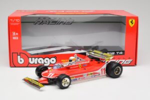Ferrari 312T4 Short Tail #11 J. Scheckter Monaco Grand Prix 1979 Bburago 1:18 18-16814-18-01545 Metalli — kuva 6 / 6