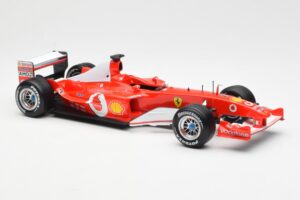 Ferrari F2003-GA F1 Constructors World Champions 2003 Hot Wheels 1:18 G3764 Metalli — kuva 4 / 7