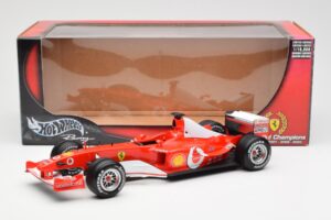 Ferrari F2003-GA F1 Constructors World Champions 2003 Hot Wheels 1:18 G3764 Metalli — kuva 7 / 7