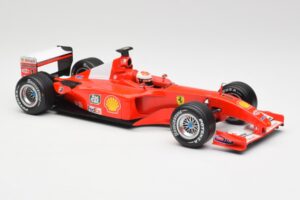 Ferrari F2001 #1 M. Schumacher F1 World Champion 2001 Punainen Hot Wheels 1:18 50202 Metalli — kuva 4 / 6