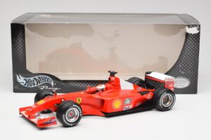 Ferrari F2001 #1 M. Schumacher F1 World Champion 2001 Punainen Hot Wheels 1:18 50202 Metalli — kuva 6 / 6