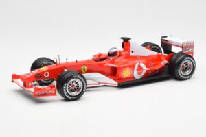 Ferrari F2003-GA #2 R. Barrichello F1 2003 Hot Wheels 1:18 B1024 Metalli