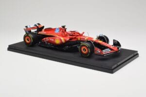 Ferrari SF-24 #16 C. Leclerc Emilia Romagna Grand Prix 2024 Bburago 1:18 18-16821-L-IMOLA-SHOWCASE Metalli — kuva 4 / 7