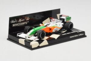 Force India Mercedes VJM02 #20 A. Sutil Showcar 2009 Minichamps 1:43 400090090 Metalli — kuva 2 / 5