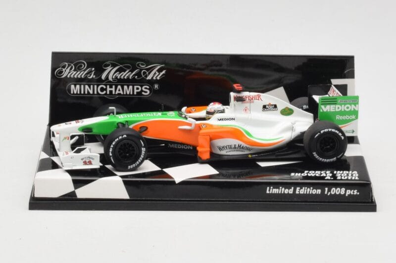 Force India Mercedes VJM03 #14 A. Sutil Showcar 2010 Minichamps 1:43 400100084 Metalli