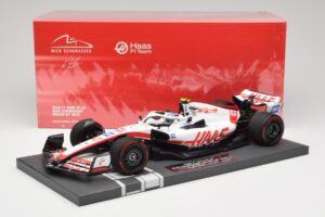 Haas VF-22 #47 M. Schumacher British GP 2022 Minichamps 1:18 117221047 Hartsi — kuva 7 / 7