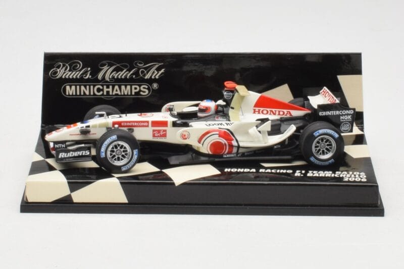 Honda RA106 #11 R. Barrichello F1 2006 Minichamps 1:43 400060011 Metalli