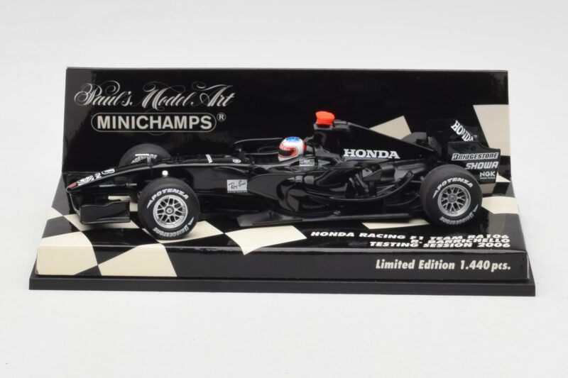 Honda RA106 #11 R. Barrichello Test Car 2006 Minichamps 1:43 400060211 Metalli