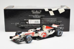 Honda Racing Team RA106 #12 J. Button F1 2006 Minichamps 1:18 100060012 Metalli — kuva 6 / 6
