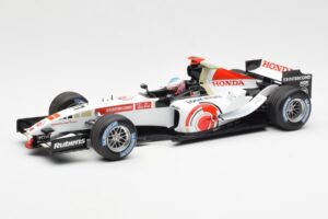 Honda RA106 Honda Racing Team R. Barrichello F1 Showcar 2006 Minichamps 1:18 08MF1-06B-CRB18 Metalli