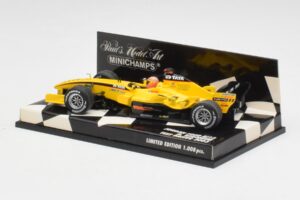 Jordan EJ13 B. Wirdheim F1 Test 2003 Minichamps 1:43 400030136 Metalli — kuva 2 / 5