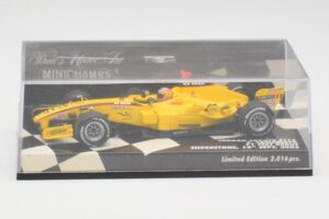 Jordan EJ15 S. Yamamoto F1 Silverstone Test 2005 Minichamps 1:43 400050239 Metalli — kuva 5 / 6