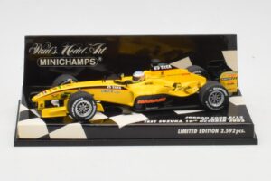 Jordan Ford EJ13 S. Motoyama Suzuka Test 2003 Minichamps 1:43 400030036 Metalli