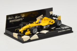 Jordan EJ14 Ford #19 T. Glock Jordan Ford F1 Team 2004 Minichamps 1:43 400040039 Metalli — kuva 2 / 5