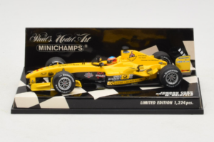 Jordan EJ14 Ford #18 N. Heidfeld Jordan Ford F1 Team Showcar 2004 Minichamps 1:43 400040088 Metalli