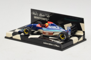 Jordan 192 Yamaha M. Gugelmin F1 1992 Minichamps 1:43 400920033 Metalli — kuva 3 / 5