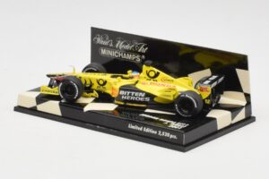 Jordan Honda EJ11 #11 J. Trulli F1 2001 Minichamps 1:43 400010012 Metalli — kuva 3 / 5