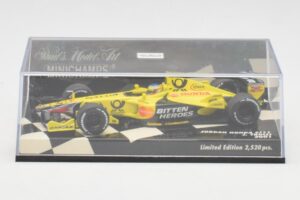 Jordan Honda EJ11 #11 J. Trulli F1 2001 Minichamps 1:43 400010012 Metalli — kuva 5 / 5